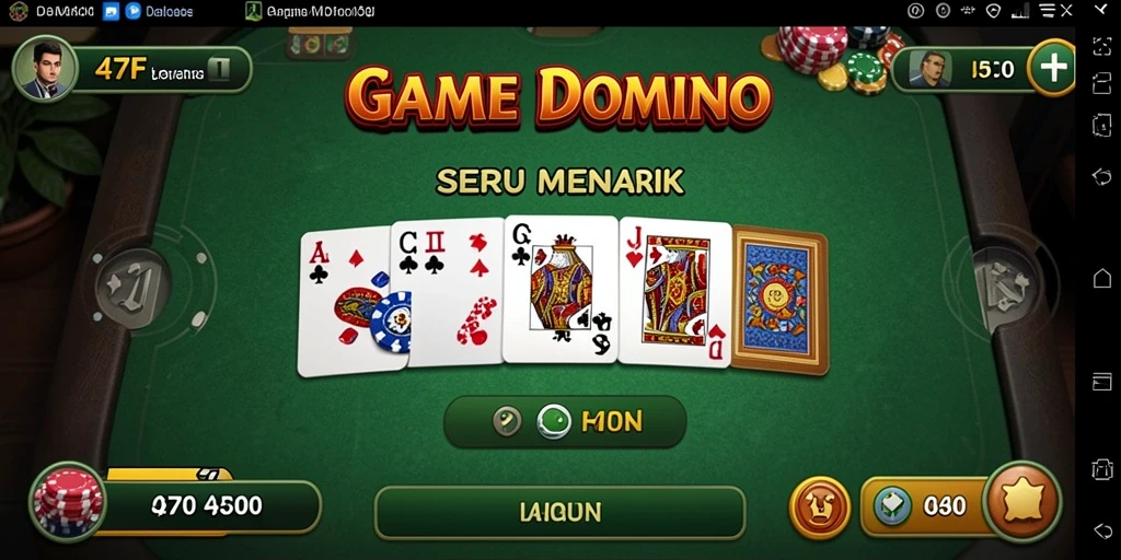 Gameplay Domino yang seru dan penuh tantangan di 47F.