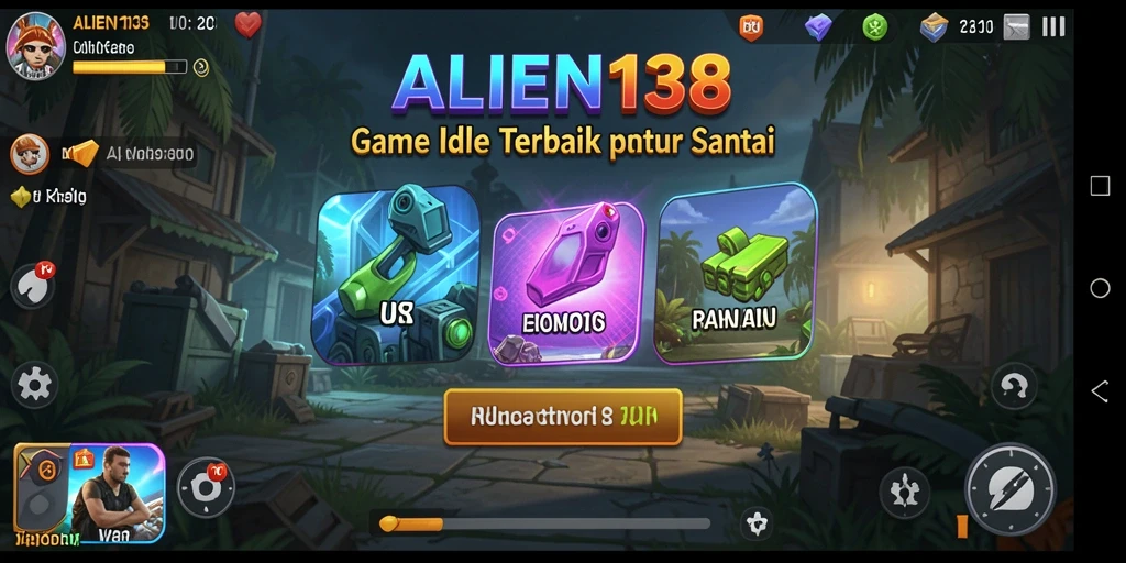 Tampilan gameplay seru di ALIEN138 dengan beragam alien yang unik.