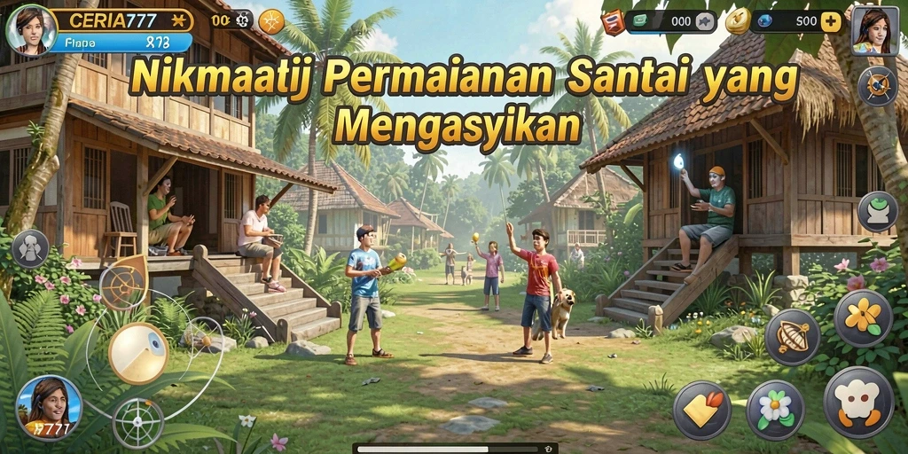 Tampilan menarik dari gameplay CERIA777 yang menyenangkan.