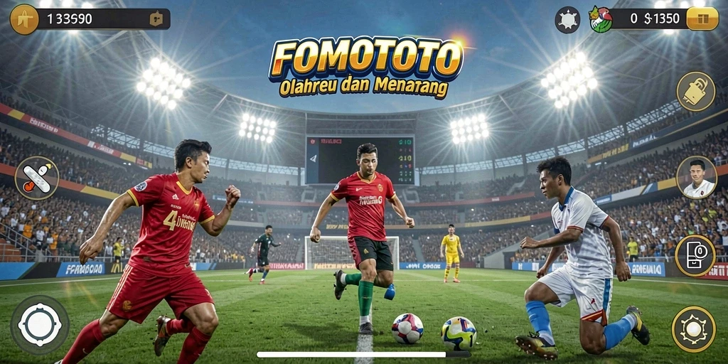 Gameplay seru di FOMOTOTO dengan berbagai olahraga.