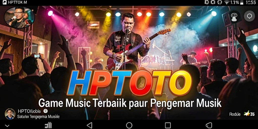Tampilan gameplay HPTOTO menampilkan interaksi yang seru dengan musik.