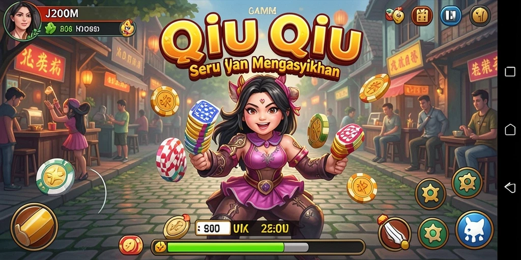 Tampilan seru dari gameplay J200M yang mengasyikkan.