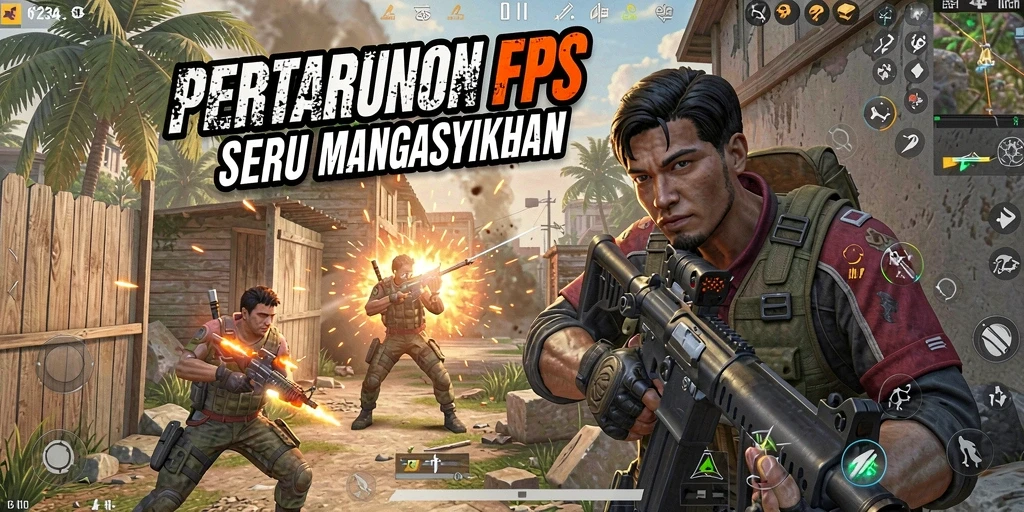 Tampilan gameplay K234 yang menegangkan dan mendebarkan.