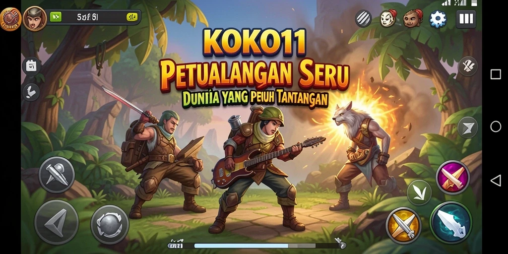 Tangkap momen seru dalam gameplay petualangan KOKO11.