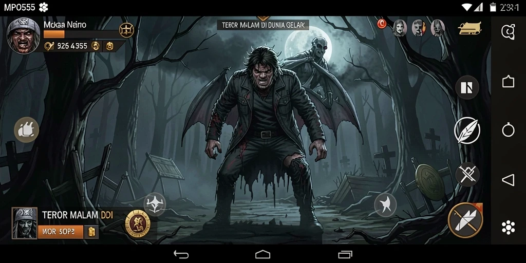 Tampilan gameplay MPO555 yang menegangkan dan penuh kengerian.
