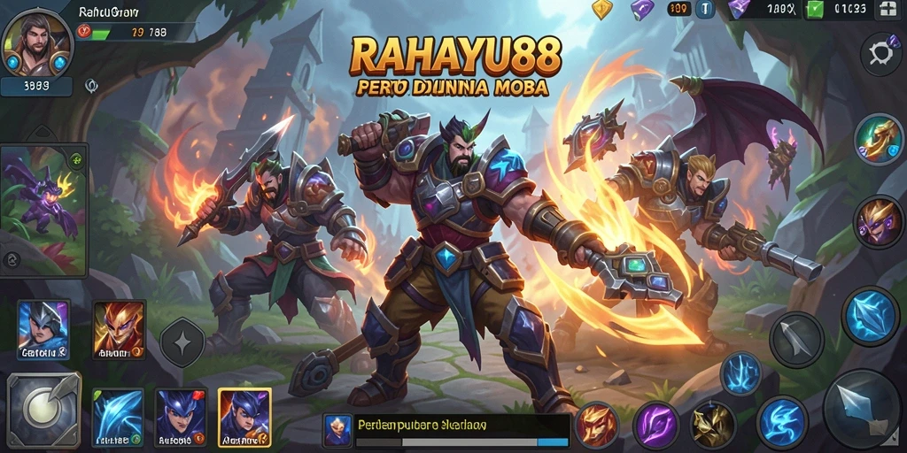 Tampilan seru dari gameplay RAHAYU88 yang memikat.