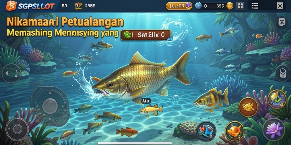 Tangkapan memukau dalam gameplay Fishing SGPSLOT.