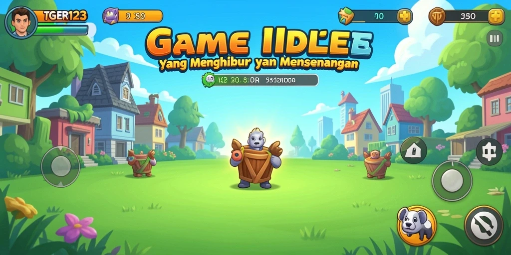 Screenshot utama TGER123 menampilkan gameplay Idle yang seru dan menarik.