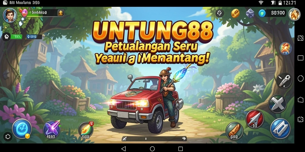 Gameplay seru di dunia petualangan UNTUNG88.