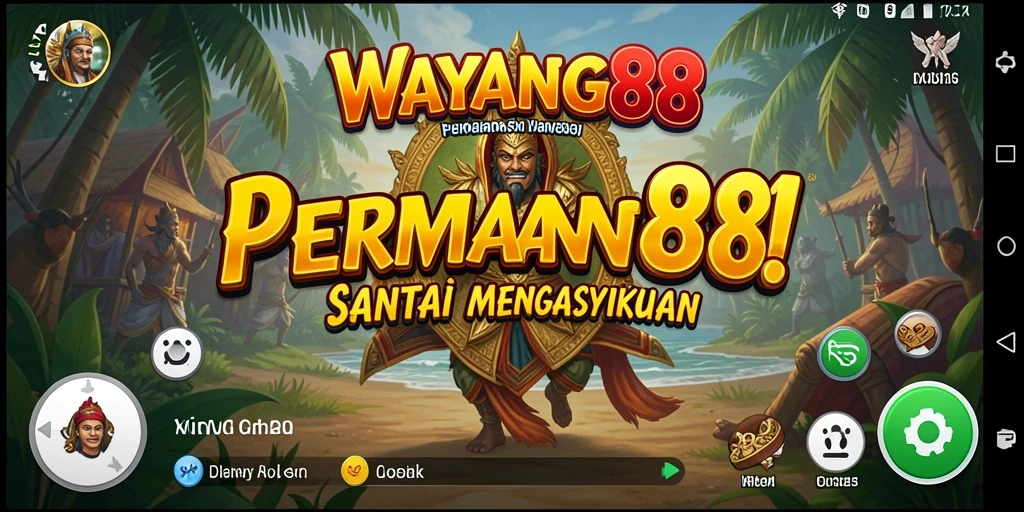 Tampilan utama WAYANG88 dengan gameplay yang menghibur.